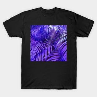 Psychedelic Magical Palm Leaves T-Shirt